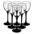 ДОМИНО Набор фужеров для вина 6шт 190мл LUMINARC стекло J0042 000000000001101850