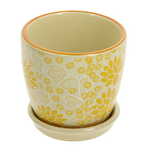 Цветочный горшок, 10 см, 0.35л 000000000001154559