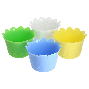 Кашпо Ромашка-колор Martika, 15 см 000000000001015745