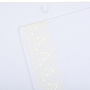 Полотенце махровое 70х130см LUCKY Итальянский бордюр айвори хлопок 100% 000000000001212838