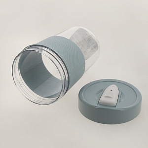 Стакан 600мл RENGA с крышкой и держателем тритан пластик 000000000001203258