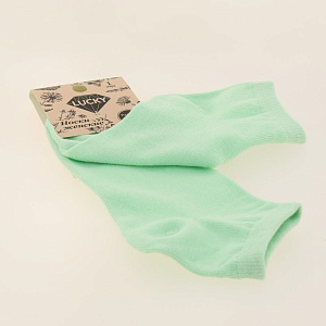 Носки женские заниженные однотон цветной р.36-39 LUCKY J000023 000000000001184369