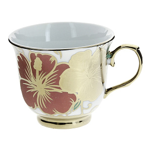 Чайный набор Золотой цветок Matissa, 220мл, 12 предметов 000000000001126480