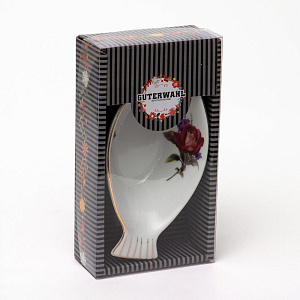 Икорница 4,8х9х17,5см GUTERWAHL Party Time Утренняя роза фарфор 000000000001197788