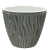 Кашпо со вставкой Вдохновение 1,6л цвет Серый 18612 артикул КШ-5403 пластик 000000000001194615