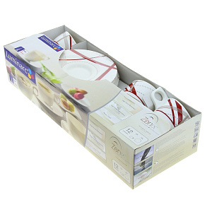 Чайный набор Couture Bone, 220мл, 12 предметов 000000000001076930