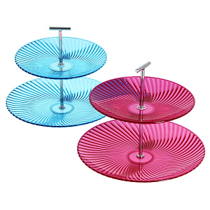 Блюдо сервировочное 2хъярусное диам. 20/25 см 000000000001130143