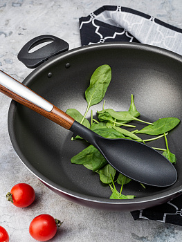 Сковорода Вок 28х8см ПОСУДА ЦЕНТР бакелитовая ручка бордо алюминий 000000000001176488