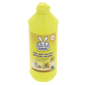 Средство для мытья детской посуды 500мл УШАСТЫЙ НЯНЬ 000000000001105288