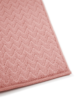 Коврик для сушки посуды 30x40см LUCKY Миссони розовый жаккард микрофибра 000000000001198054