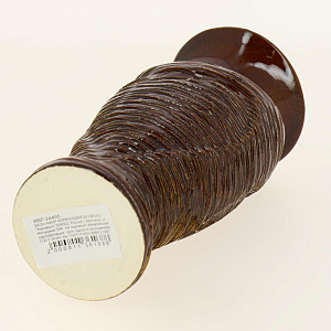 Ваза амур коричневая 20 см ввр-24455 000000000001191997