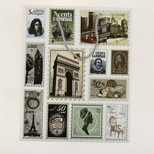 Подарочный бумажный пакет Премиум+, 26x33 см 000000000001036480