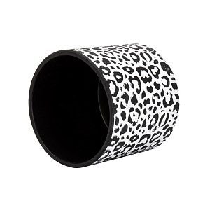 Кашпо 13,5х12,5см 1,2л Леопард черный керамика 000000000001225888