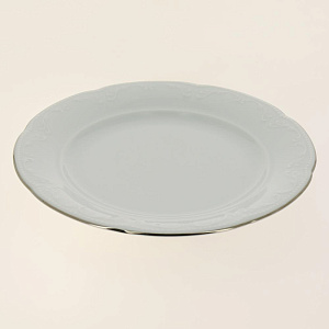 CAPRICE Тарелка обеденная 24см Отводка платина CPR24DU220 000000000001189515
