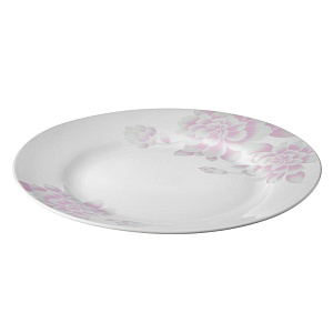 Тарелка обеденная 22,5см ESPRADO Peonies костяной фарфор 000000000001153681