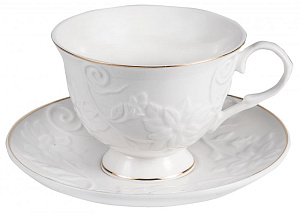Пара чайная 220мл/блюдце BALSFORD Грация Галатея подарочная упаковка фарфор 000000000001193987