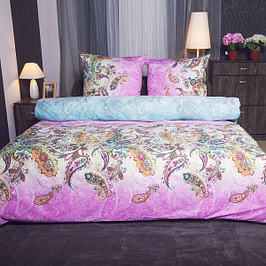 Комплект постельного белья Фиана ДеНастия, евро, 2 наволочки 70x70 см, сатин 000000000001116698