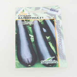 Семена Баклажан Валентина F1 10шт АГРОС Seminis 000000000001000799