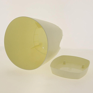 Горшок для цветов AMSTERDAM D 250 с прикорневым поливом 8 л Сливочный ING6202СЛ 000000000001191650