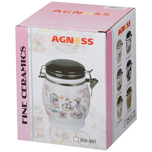 Емкость для сыпучих продуктов В саду Agness, 750мл 000000000001163128