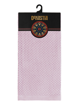 Полотенце кухонное 40x60см DE'NASTIA Вафля однотонный лавандовый хлопок 000000000001213589