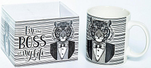 Кружка 350мл OLAFF BOSS подарочная упаковка фарфор 000000000001209259