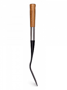 Лопатка кулинарная с прорезями 35x10см DE'NASTIA деревянная ручка с нержавеющей сталью пластик 000000000001211559