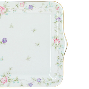 Поднос Сакура Porcelaine Czech Gold Hand s.r.o., 30х25 см 000000000001136096