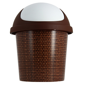 Контейнер для мусора Рогожка Plastic Centre, 7л 000000000001154089