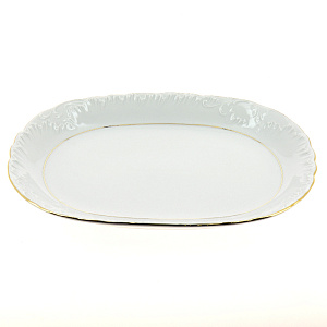 Блюдо овальное 29см CMIELOW Rococo 3604 фарфор 000000000001172826