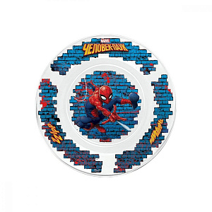 Набор детский посуды PRIORITY Человек паук стекло 000000000001193700