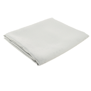 Скатерть Доляна "Серебряные снежинки" белый, 150х180см, 115±10гр, 100% полиэстер 4469120 000000000001202367