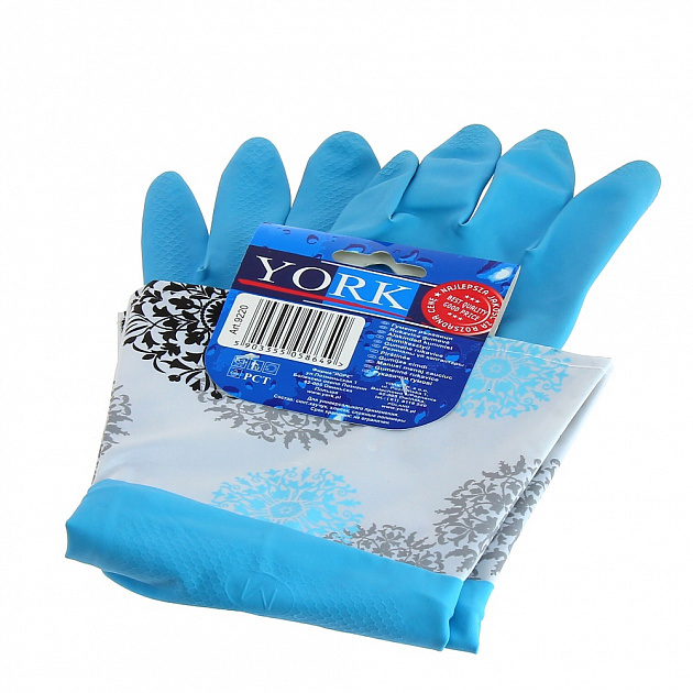 Перчатки York, размер M, резина 000000000001098716