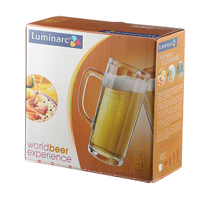 Набор пивных кружек Minden World Beer Luminarc, 630мл, 2 шт. 000000000001065561