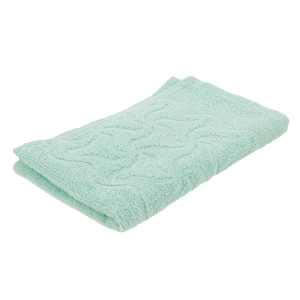 Полотенце 30х70см ДМ Радуга махровое плотность 305гр/м зеленое 100% хлопок ПД-2701-04352, 13-5409 000000000001205532