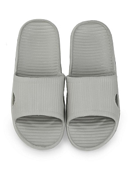 Сланцы женские 40-41 полосы серый ЭВА 000000000001226921