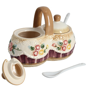 Банка для специй Романтика Корал, 350мл 000000000001109200