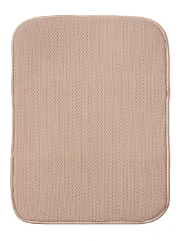 Коврик для сушки посуды 38x51см DE'NASTIA бежевый микрофибра полиэстер 000000000001182913