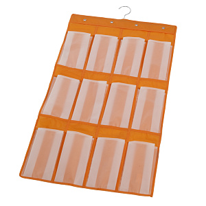 /49х87/  Органайзер 12 карманов 49х87см. Материал: полимерные материалы(полиэтилен винилацетат). Размер:49х28 см. 55 464 000000000001195985