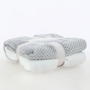 Плед 150x200см LUCKY Градиент серый полиэстер 000000000001199998