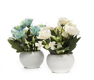 Цветок искусственный Пион садовый 19см R010637 000000000001192378