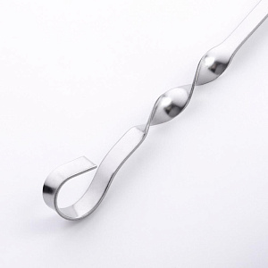 Набор шампуров 6шт 50см в рулоне с кольцом нержавеющая сталь 000000000001211090