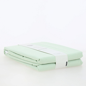 Простыня 180х200см LUCKY светло-зеленый поплин хлопок 100% 000000000001213678