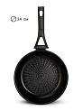 Сковорода 24см PIONEER INJOY индукция антипригарная нержавеющая сталь 000000000001224437