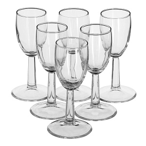 Набор рюмок для ликера Banket Pasabahce, 60мл, 6шт. 000000000001003043