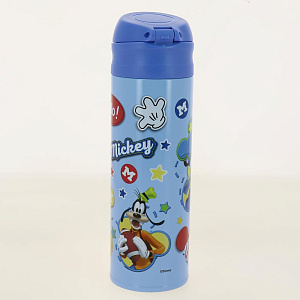 Термокружка 500мл MOULIN VILLA Disney Mickey  Mouse синий нержавеющая сталь 000000000001195830