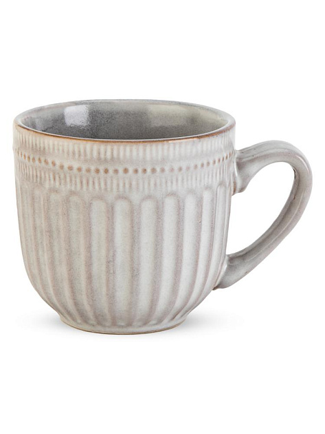 Кружка 300мл серый керамика 000000000001228346