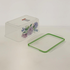 Контейнер для холодильника и СВЧ с декором 1,6л SUPER LOCK 4311236 000000000001184577