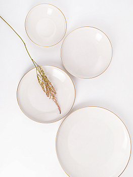 Набор столовой посуды 19 предметов TULU PORSELEN Tutku фарфор Набор столовой посуды 19 предметов TULU PORSELEN Tutku фарфор 000000000001212909