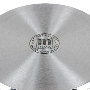 Кастрюля 6л Ария стеклянная крышка нержавеющая сталь 167579 000000000001140008